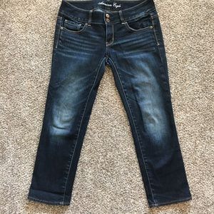 American Eagle Crop Artist Jeans